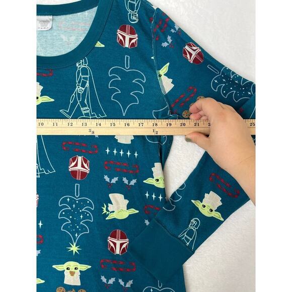 Hanna Andersson Star Wars Baby Yoda Grogu Christmas Organic Cotton Womens L/XL - Picture 10 of 11